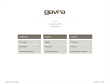 Tablet Screenshot of gavra.be